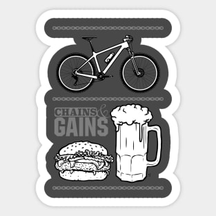 CHAINS & GAINS HT Sticker